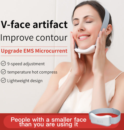 V-Face Slimming Device with Heat and Vibration