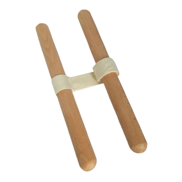 Wooden Handle Stretch Strap for Yoga & Home Workout