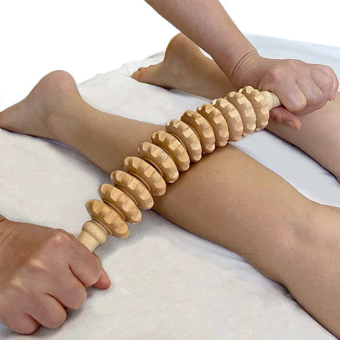 Wooden Fascia Massage Roller for Body Relaxation