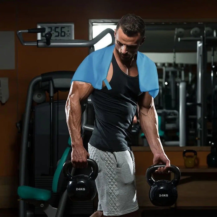 3-Piece Quick-Dry Microfiber Sports Towel Set