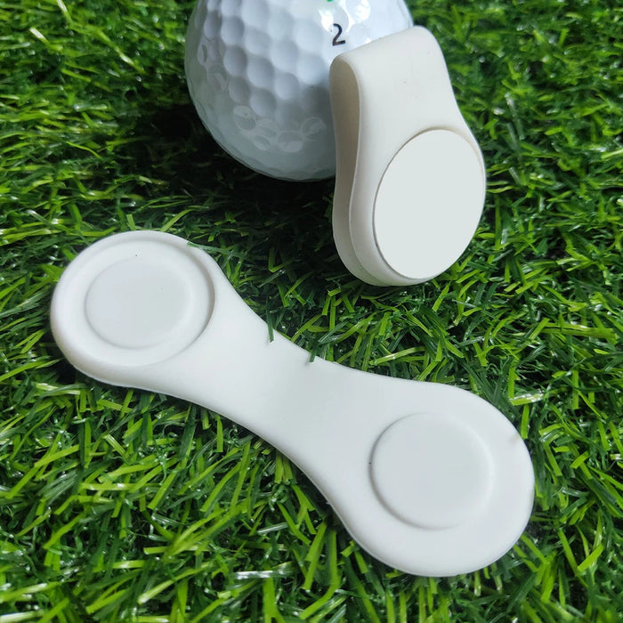 Silicone Golf Ball Marker Magnetic Cap Clip