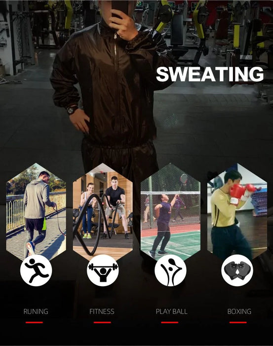 Men’s Sweat-Boost Sauna Suit