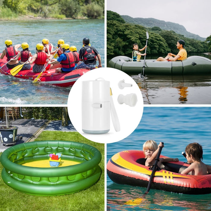 Portable Inflatable Device Electric Inflatable Pump | Effortless Inflation — Flamin' Fitness