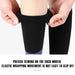 Two-Tone Calf Compression Sleeves - Flamin' Fitness